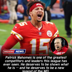 "Bill Belichick Declares Patrick Mahomes a Future NFL Legend, Sparking Instant Viral Frenzy and Nationwide Excitement Across Fans, Analysts, and Media Outlets"-HTI
