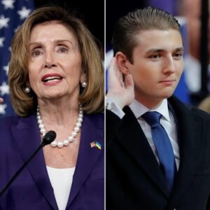 “The Emotional, Unstoppable Moment That Shook Washington: How Barron Trump Silenced Nancy Pelosi With One Devastating 28-Second Statement That Left an Entire Forum Breathless”_tl