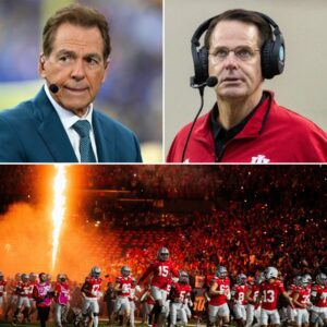 “The Explosive Night Nick Saban’s Live-TV Bombshell Collided With Curt Cignetti’s Nine-Word Counterattack, Triggering the Most Emotional, Controversial, and Era-Defining Showdown in Big Ten Football History”_tl