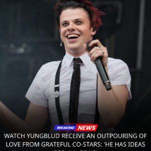 Hallmark hunk Yungblud loves to heap praise on others, but his co-stars turned the tables on him this weekend. See what they said... - pm