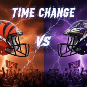“🚨 Shock Flex Scheduling: Ravens vs Bengals Suddenly Moved to National Prime-Time — Here’s Exactly What Changed and How to Watch Live Tonight”