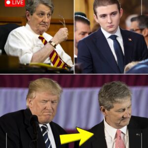 WHEN MIDNIGHT SECRETS COLLIDE AND TRUTH ERUPTS: BARRON & KENNEDY’S HEART-POUNDING WAR ROOM RECKONING THAT SHATTERS ALL SILENCE AND DEMANDS JUSTICE’S FINAL DAWN.- pm