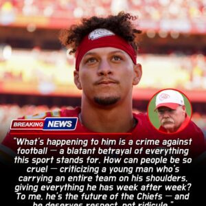 “In a Moment That Shook the NFL: A Coach’s Emotional Stand, a Quarterback Under Fire, and the Speech That Forced Millions to Rethink Patrick Mahomes Forever.”-hti