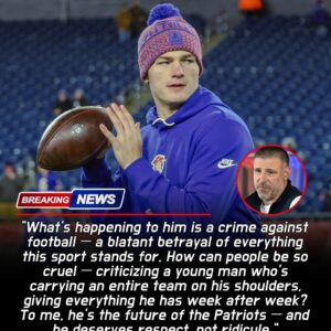 “In a moment that stunned the NFL world, one emotional message from Mike Vrabel may forever change how New England sees their young quarterback.”-hti