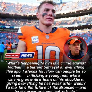 “In a moment that shook the NFL, Sean Payton’s emotional defense of Bo Nix may forever change how Denver fans, analysts, and critics view their young quarterback’s future.”-hti