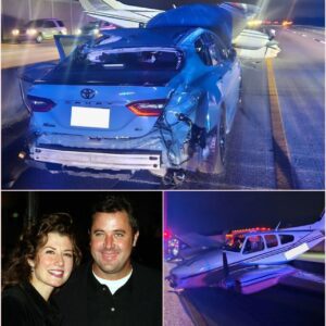Terrifying Highway Chaos as Private Plane Crashes onto I-95, Leaving Country Legend Vince Gill’s Wife Critically Injured and Families Gripped by Fear in a Heart-Stopping Emergency No One Saw Coming - Tyta