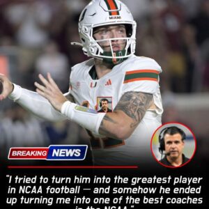 “From a Quiet Backup No One Expected to a Relentless Leader Who Rewrote College Football, Built a Legacy of Fire, and Turned His Coach Into a Legend.”-HTI