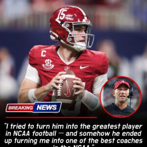 “From a Forgotten Backup to a Relentless Leader Who Ignited a Dynasty, Silenced Doubt, Reshaped College Football, and Turned His Coach Into a Legend.”-hti