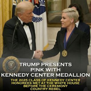 P!nk Stuns the Nation as Trump’s Surprise Praise Sparks Viral Kennedy Center Moment That Leaves Millions Talking About Her Iconic Career and Unbreakable Spirit -du