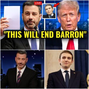 Jimmy Kimmel’s 8-Second Barron T.R.U.M.P Clip Sparks National Meltdown as Long-Buried Family Scandal Explodes Back Into the Spotlight -du