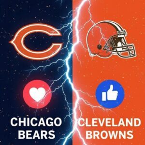 In a Night Destined for Glory and Heart-Stopping Drama, the Chicago Bears and Cleveland Browns Stand on the Edge of Greatness, Ready to Rewrite Fate Under the Stadium Lights-lq