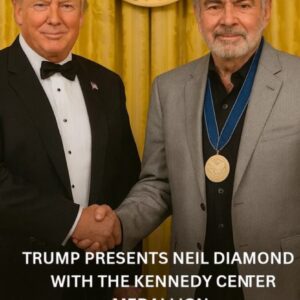S.h.o.c.k.w.a.v.e.s at the Kennedy Center: When President Trump Paused Mid‑Ceremony to Compliment Neil Diamond’s Legendary Hair and Left the Entire Room in Stitches — A Moment Nobody Saw Coming - Tyta