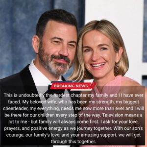 Hollywood in Shock as Jimmy Kimmel Breaks Down on Live TV While Revealing His Family’s Private Struggle in an Emotional Public Confession -du