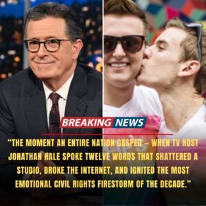 “THE MOMENT AN ENTIRE NATION GASPED — WHEN TV HOST JONATHAN HALE SPOKE TWELVE WORDS THAT SHATTERED A STUDIO, BROKE THE INTERNET, AND IGNITED THE MOST EMOTIONAL CIVIL RIGHTS FIRESTORM OF THE DECADE.”_HTL