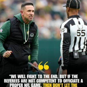 MATT LaFLEUR’S FIERY WARNING EXPLODES ACROSS THE NFL AS PACKERS FACE A SUPER BOWL-DEFINING SHOWDOWN AMID REFEREE CONTROVERSY AND TEAM-WIDE PRESSURE - tuta