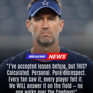 "Cowboys Coach Erupts in Fury Over Brutal Hit, Exposes NFL Hypocrisy, Ignites Nationwide Outrage, Demands Justice Immediately" - nh