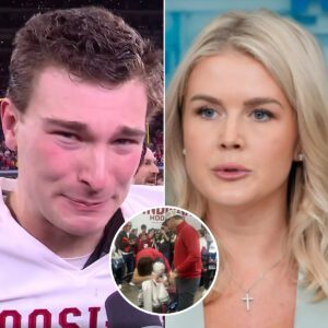 Fernando Mendoza’s Heart-Stopping Twelve-Word Outburst That Silenced the Sports World After Karoline Leavitt’s Shocking Insult, Igniting a Global Storm of Loyalty, Love, and Unbreakable Family Pride-lq