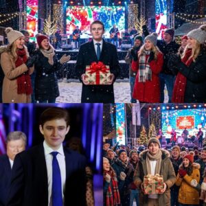The Christmas Night That Changed Everything: How Barron Tr.u.m.p’s Heart-Stopping Final Gift for Thousands of Children Sparked Tears, Silence, and One Unforgettable Moment of Pure Holiday Miracles - pm
