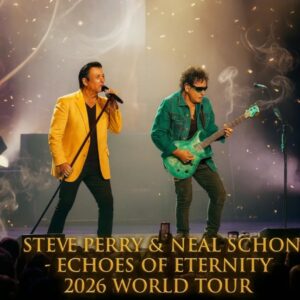 BREAKING NEWS SHOCKWAVE: Steve Perry And Neal Schon Reunite For Historic 2026 World Tour Spanning 35 Cities Across Three Continents - th