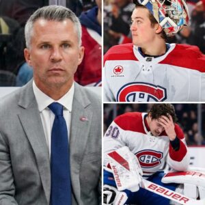 “Canadiens Coach Martin St. Louis Warns Fans Stop Cruel Attacks On Sam Montembeault As Goalie Faces Unthinkable Pressure” - nh