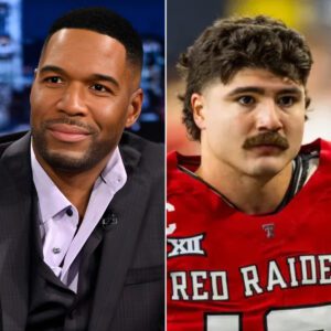 The Shocking Moment Michael Strahan Broke His Silence With an Unbelievable Prophetic Message for Jacob Rodriguez That Left Fans in Tears and Red Raider Nation Breathless With Hope-lq