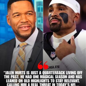 🔥 SHOCKWAVE: Michael Strahan PUBLICLY BLASTS Jalen Hurts Live on FOX in a Stunning On-Air Rant — And Hurts’ Nine-Word Comeback Completely Flips the Narrative and Silences Every Single Critic Nationwide - tuta