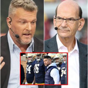 “‘Notre Dame Deserves That Privilege’: Paul Finebaum’s Emotional On-Air Outburst Sparks a College Football Firestorm — Until Pat McAfee Ends the Debate With One Ruthless Reality Check”-HTI