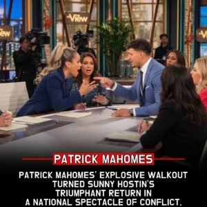 “A Daytime Talk Show Fell Silent as Patrick Mahomes Spoke the Truth: Pressure, Responsibility, and the Emotional Cry of a Generation Tired of Being Judged”-hti