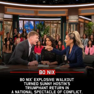 “‘That’s Not a Conversation — That’s Injustice’: How Bo Nix’s Emotional Stand on Live Television Shattered a Talk Show and Gave Voice to a Generation Under Pressure”-HTI