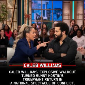 “‘That’s Not a Conversation — That’s Injustice’: How Caleb Williams’ Emotional Stand on Live Television Exposed the Heavy Price of Success and the Voice of a New Generation”-HTI
