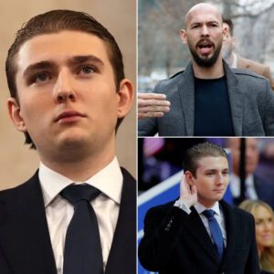“A Quiet Teen, A Controversial Influencer, and One Explosive Report: Why Claims About Barron Trump and Andrew Tate Have Sparked a Cultural Firestorm Across America.”_tll