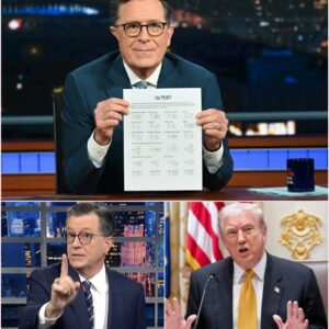 “A Single Number, a Silent Sheet of Paper, and a Televised Breakdown: How One Moment on Stephen Colbert’s Show Triggered an On-Air Meltdown No One Expected” - Tyta