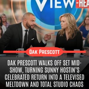 Dak Prescott Explodes On Live TV As Sunny Hostin Sparks Heated Clash Over Responsibility, Privilege, And The Pressure Athletes Endure Daily - nh