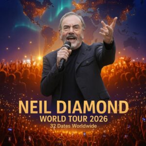 “A Voice That Refuses to Fade: Neil Diamond’s Emotional 2026 World Tour Becomes a Global Homecoming, Reuniting Generations Through Songs, Memory, and Timeless Love” - Tyta