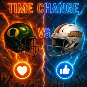 AUTZEN SHAKEN BY LAST-MINUTE KICKOFF CHANGE — OREGON VS. JAMES MADISON TURNS INTO A HIGH-STAKES SHOWDOWN THAT COULD REDEFINE THE DUCKS’ SEASON - tuta