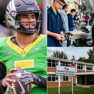 GOOD NEWS THAT SHOCKED COLLEGE FOOTBALL: Oregon Ducks Star Dante Moore Rejects Supercars, Spends $200,000 to Change Lives and Reclaim His Past - tuta