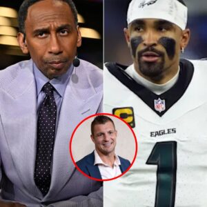 “The NFL Didn’t Expect This”: Rob Gronkowski Publicly Defends Jalen Hurts on ESPN, Clashes With Stephen A. Smith — And Hurts’ 7-Word Response Explodes Across the Internet - tuta