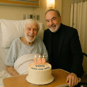 Dick Van Dyke Turns 100 in a Hospital Bed — Neil Diamond’s Quiet Visit, One White Rose, and a Song That Broke the World -du