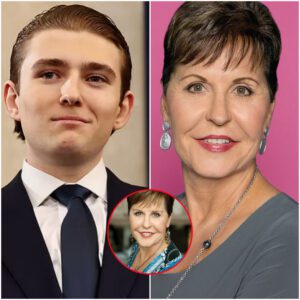 ‘You Are Not Chosen’: Joyce Meyer’s Stunning Declaration to Barron Trump Sparks a Chilling Reply That Freezes the Studio in Silence -du