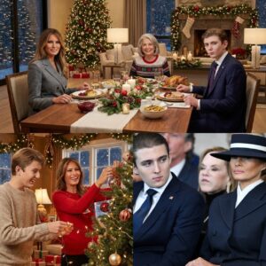 Barron Trump’s Silent Tears Inside a Forgotten Nursing Home: How One Christmas Night, a String of Lights, and a Mother’s Gentle Whisper Awakened Hope Where Joy Had Nearly Died Forever - pm