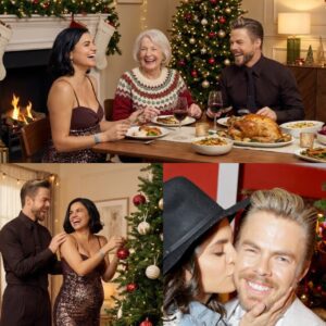 A Silent Nursing Home, One String of Christmas Lights, and the Unexpected Act of Love by Derek Hough and His Wife Hayley Erbert That Made an Entire Room Cry - pm