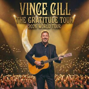 Vince Gill Announces 2026 World Tour, Marking an Emotional, Long-Awaited Global Return for One of Country Music’s Most Revered Voices -du