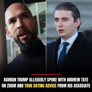 Reports Spark Controversy After Claims Barron Trump Joined Zoom Call With Andrew Tate - TH