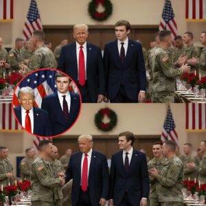 A Christmas Night at the Base Turns Emotional as Barron Trump’s Unscripted Words Move Hardened Service Members to Tears - TH