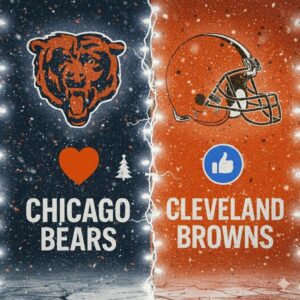 SHOCKING WEEK 15 EARTHQUAKE: NFL Suddenly Throws Bears–Browns Into the National Spotlight, Turning Chicago Into an Emotional Battleground Under Blinding Lights and Crushing Pressure-lq