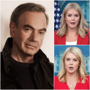 Neil Diamond’s Calm, Cutting Rebuke Silences MSNBC Studio After Karoline Leavitt Calls Him “Irrelevant” on Live Television -du