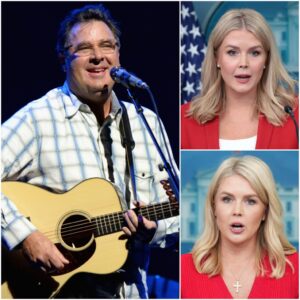 ‘Sit Down, Baby Girl’: Vince Gill Silences MSNBC Studio After Calmly Reading Karoline Leavitt’s Own Bio on Live Television -du
