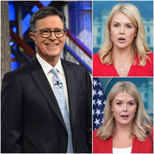 A Televised Mic Drop That Never Was: Stephen Colbert, Karoline Leavitt, and the Viral Fantasy of Power, Relevance, and Public Reckoning -du