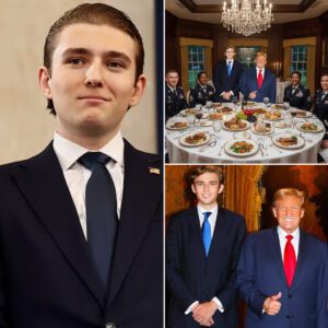 “A Christmas Night That Silenced an Entire Military Base: How Barron Trump’s Unexpected Words Turned Laughter Into Tears, Rank Into Humanity, and a Holiday Party Into a Moment No One Will Ever Forget.”_TLL