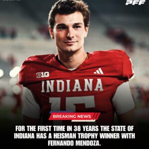 From Forgotten to Forever Remembered: How Fernando Mendoza’s Historic Heisman Triumph Didn’t Just Change Indiana Football, But Forced the Entire Nation to See the Hoosier State in a New Light-lq